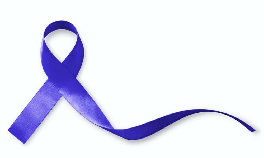 Blue Ribbon Colon Cancer Awareness Month Clearance 100%